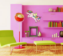 Load image into Gallery viewer, Unicorn Wall Decal, Unicorn Wall sticker, Unicorn wall decor, Unicorn Wall Art
