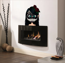 Load image into Gallery viewer, Sugar Mask Wall Decal, Sugar Mask Wall sticker, Sugar Mask wall decor