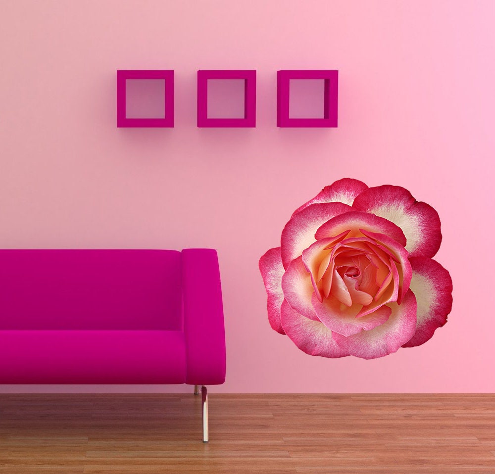 Pion Flower Wall Decal, Pion Flower Wall sticker, Pion Flower wall decor, Pion Flower Wall Art