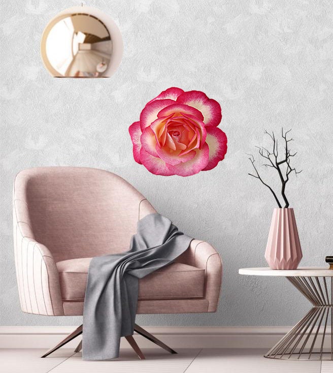 Pion Flower Wall Decal, Pion Flower Wall sticker, Pion Flower wall decor, Pion Flower Wall Art