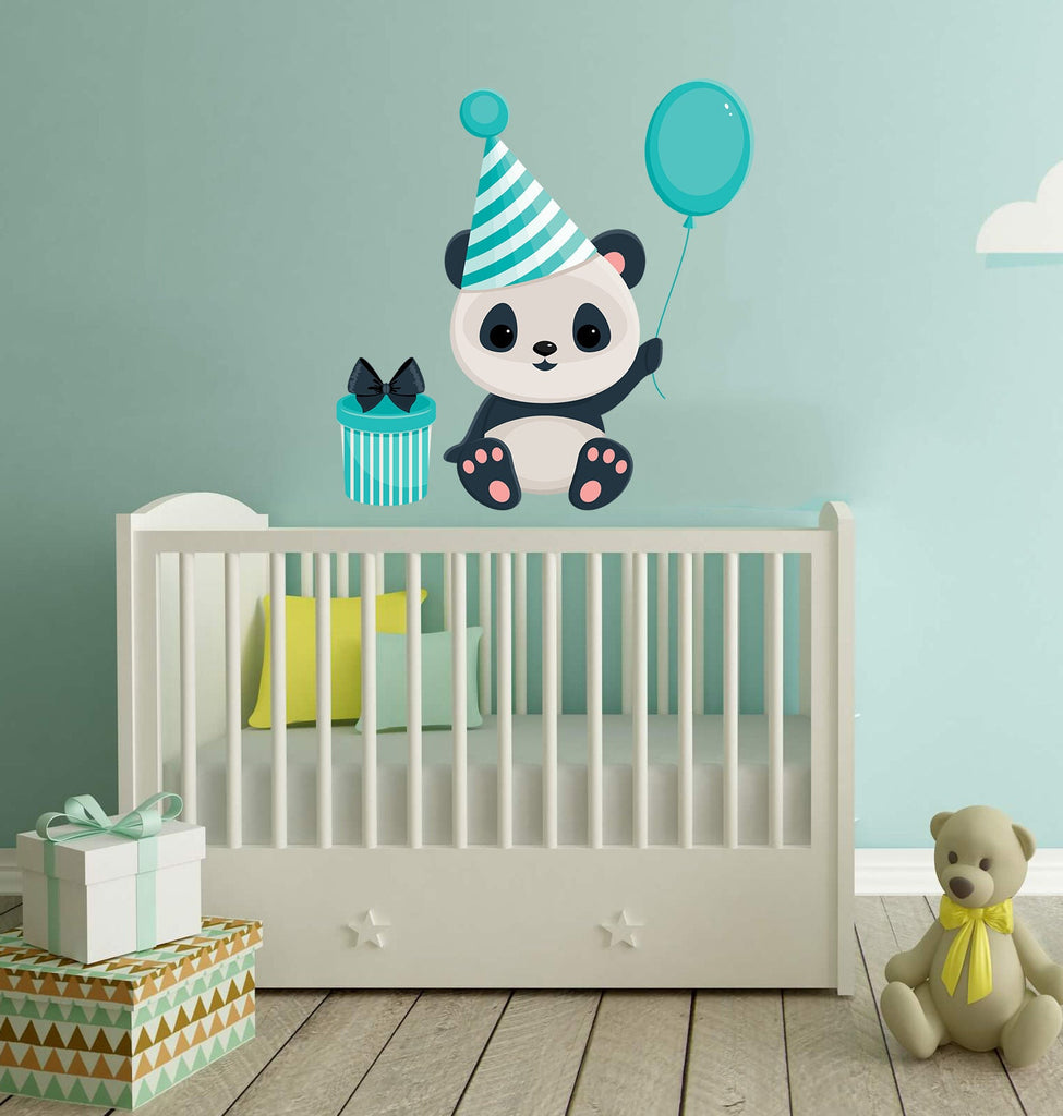 Baby Panda Wall Decal, Baby Panda Wall sticker, Baby Panda wall decor, Baby Panda Baby Wall Art