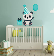 Load image into Gallery viewer, Baby Panda Wall Decal, Baby Panda Wall sticker, Baby Panda wall decor, Baby Panda Baby Wall Art