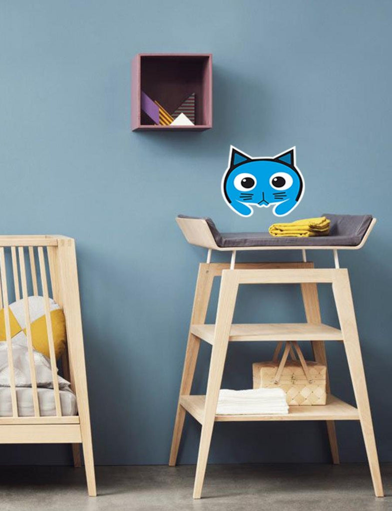 Baby Cat Wall Decal, Baby Cat Wall sticker, Baby Cat wall decor, Baby Cat Wall Art