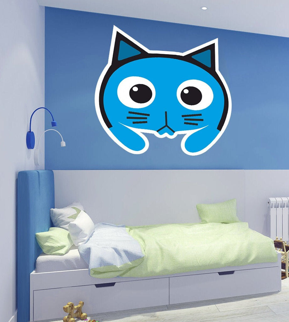 Baby Cat Wall Decal, Baby Cat Wall sticker, Baby Cat wall decor, Baby Cat Wall Art