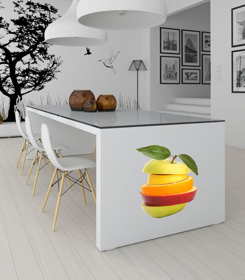 Still Life Fruit Wall Decal, Still Life Fruit Wall sticker, Still Life Fruit wall decor