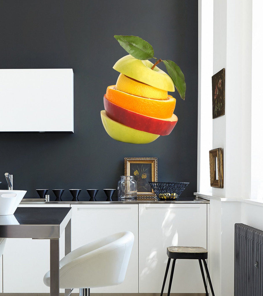 Still Life Fruit Wall Decal, Still Life Fruit Wall sticker, Still Life Fruit wall decor