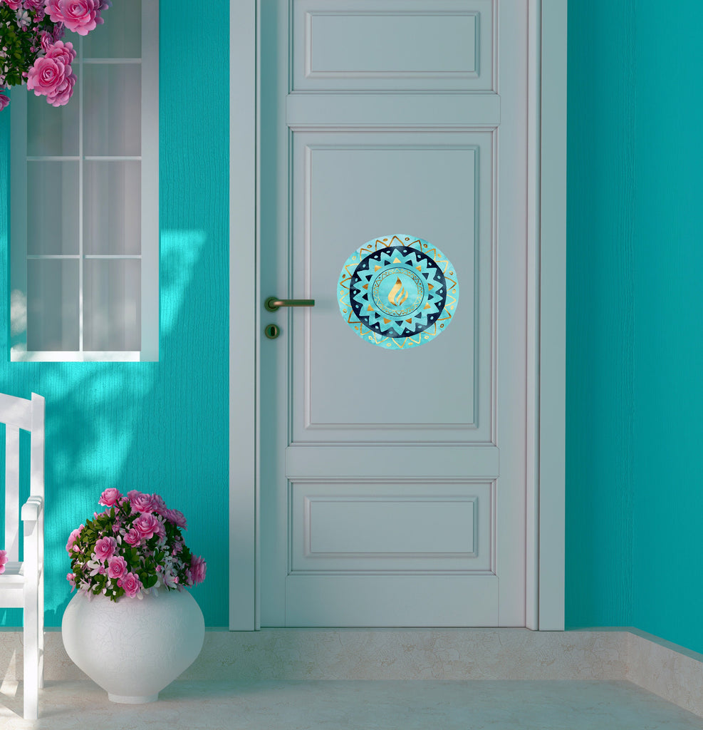 Boho Mandala Wall Decal, Boho Mandala Wall sticker, Boho Mandala wall decor