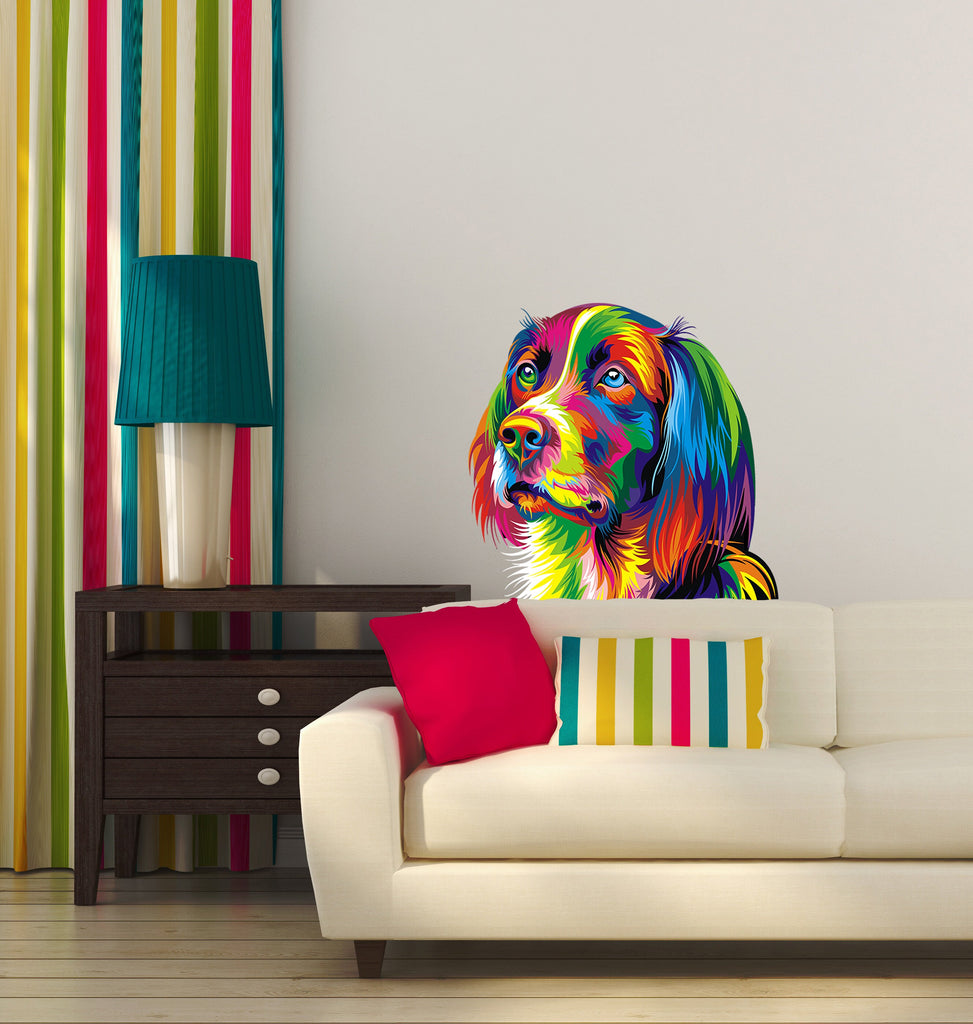 Labrador Wall Decal, Labrador Wall sticker, Labrador wall decor, Labrador Wall Art