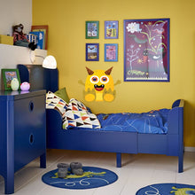 Load image into Gallery viewer, Funny Monster Wall Decal, Funny Monster Wall sticker, Funny Monster wall decor
