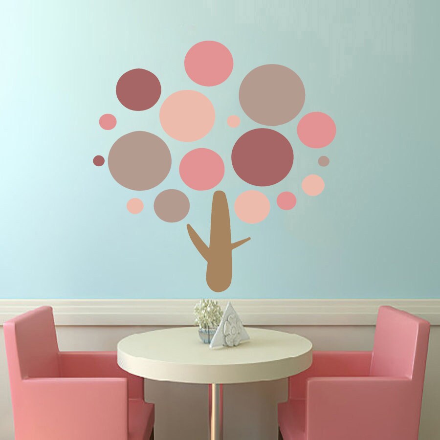 Boho Tree Wall Decal, Boho Tree Wall sticker, Boho Tree wall decor, Boho Tree Wall Art