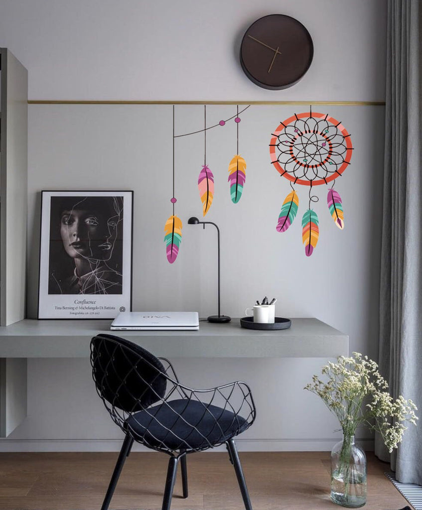 Dreamcatcher wall sticker, Dreamcatcher wall sticker, Dreamcatcher decor