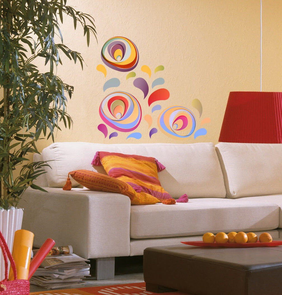 Bohemian style Groups Wall Decal, Bohemian style Groups Wall sticker, Bohemian style Groups wall decor