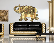 Load image into Gallery viewer, Indian Elephant Zen Buddhism Wall Decal, Indian Elephant Zen Buddhism Wall sticker, Indian Elephant Zen Buddhism wall decor
