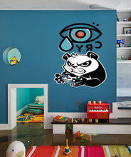 Load image into Gallery viewer, Eye Gamer Panda Wall Decal, Eye Gamer Panda Wall sticker, Eye Gamer Panda wall decor