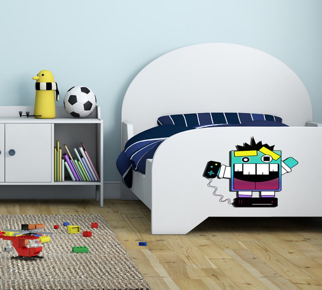 Games Robot Wall Decal, Games Robot Wall sticker, Games Robot wall decor, Games Robot Wall Art
