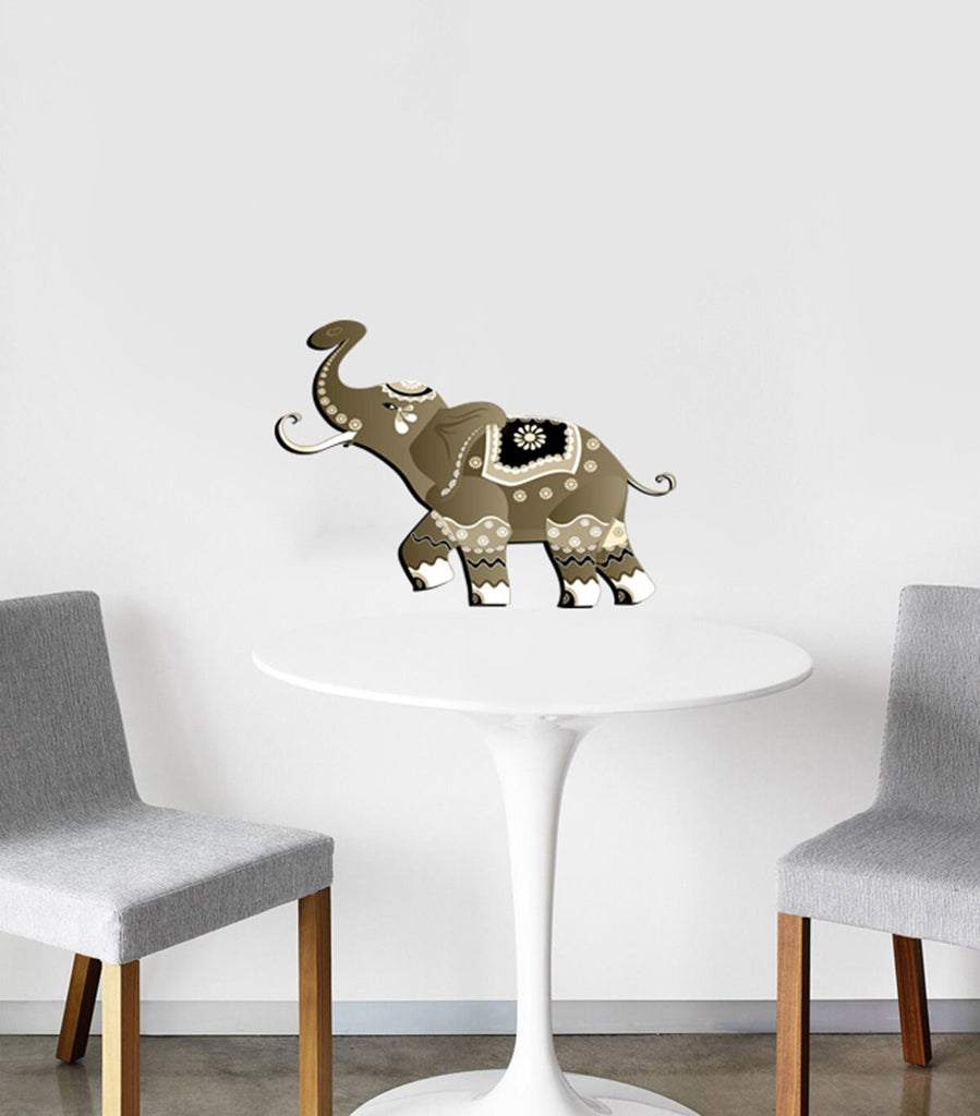 Boho Elephant Wall Decal, Boho Elephant Wall sticker, Boho Elephant wall decor, Boho Elephant Wall Art