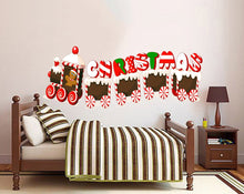 Load image into Gallery viewer, Train New Year Wall Decal, Train New Year Wall sticker, Train New Year wall decor