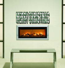 Load image into Gallery viewer, Merry Christmas Inscription Wall Decal, Merry Christmas Inscription Wall sticker, Merry Christmas Inscription wall decor