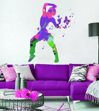 Load image into Gallery viewer, Dancer Wall Decal, Dancer Wall sticker, Dancer wall decor, Dancer Wall Art