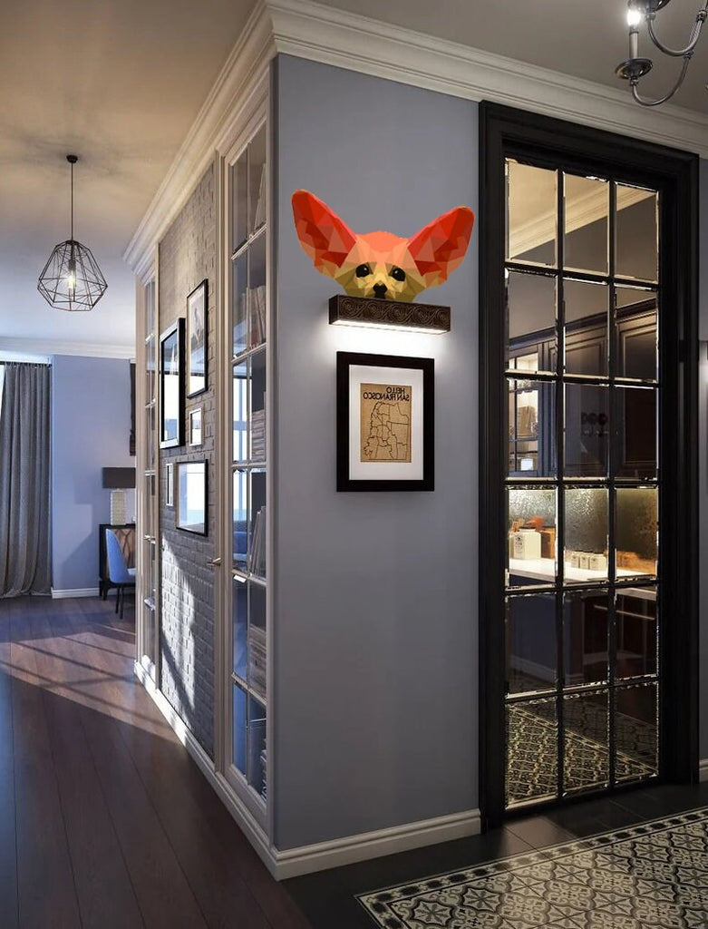 Chihuahua Polygonal Wall Decal
