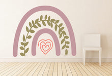 Load image into Gallery viewer, Rainbow Wall Decals Large, Boho Rainbow Wall Decor for Girls Kids Bedroom, Nursery Christmas Birthday Party-GD-753