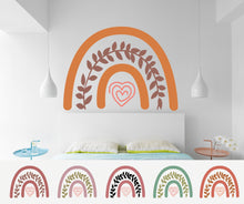 Load image into Gallery viewer, Rainbow Wall Decals Large, Boho Rainbow Wall Decor for Girls Kids Bedroom, Nursery Christmas Birthday Party-GD-753