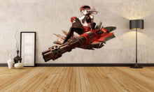 Load image into Gallery viewer, God eater Alisa Full Wall Decal Anime Girl Decal Car wrap graphics Cool girl wall art Anime car wrap side Cool girl decor