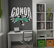 Load image into Gallery viewer, Gamer Controller Wall puzzel Decal, puzzel Game Wall Sticker for Kid Boys Playroom Bedroom, Gamer Controller Video Games Wall Sticker- GD584