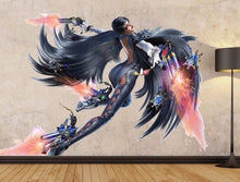 Load image into Gallery viewer, Bayonetta decal Cool girl decor Bayonetta sticker Wall Decor Bayonetta wall art Gifts for teens girl Cool wall art bedroom
