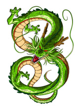 Load image into Gallery viewer, Dragon Car Vinyl Decal – Full Color Sports Car Wrap | Shenron-Inspired Anime Dragon Sticker for Porsche, Drift, JDM &amp; Show Cars