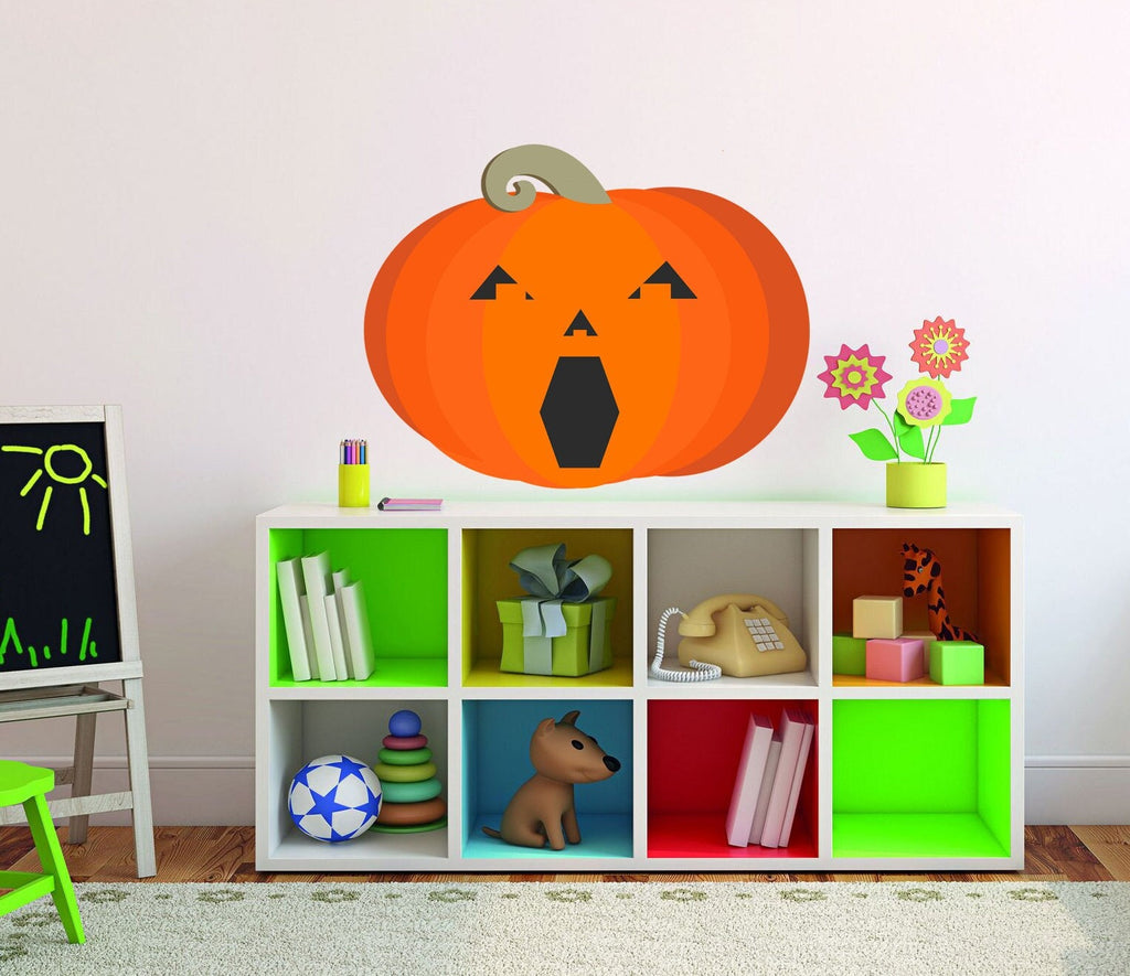 Halloween pumpkins decor indoor Pumpkins decals Cottagecore decor kitchen Autumn decal vinyl Kitchen wall decor ideas