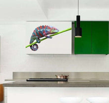 Load image into Gallery viewer, Reptile Lizard Vinyl Sticker Florida Tropical Reptile Lizard Wall Decals Zoo Interior Vinyl Wall Sticker Jungle Theme Kids Room Decals-GD296