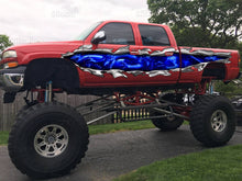 Load image into Gallery viewer, 3D Dragon Full Color Car Side Graphics, Tribal Car Decal, Dragons Car Side Wrap, Creature Racing Stripes Car Sticker