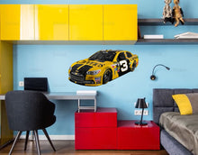 Load image into Gallery viewer, Wall decal cars Boys room wall art car Cool decor for living room Auto car themeart Large decal for wall Full color decal wall art