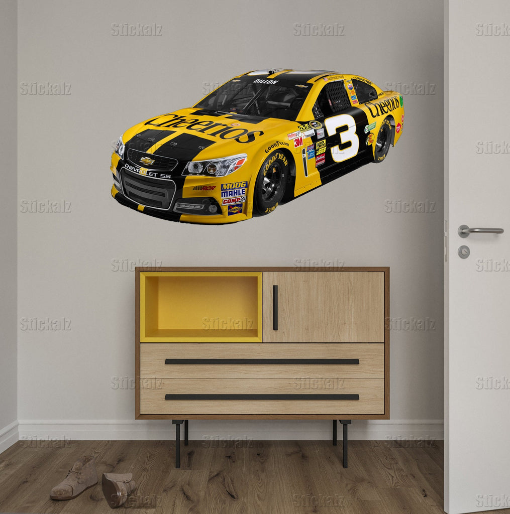 Wall decal cars Boys room wall art car Cool decor for living room Auto car themeart Large decal for wall Full color decal wall art