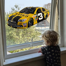 Load image into Gallery viewer, Wall decal cars Boys room wall art car Cool decor for living room Auto car themeart Large decal for wall Full color decal wall art