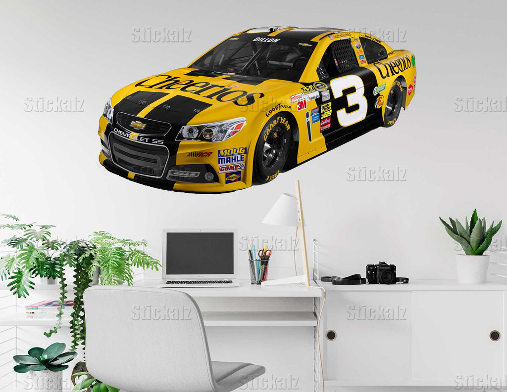 Wall decal cars Boys room wall art car Cool decor for living room Auto car themeart Large decal for wall Full color decal wall art