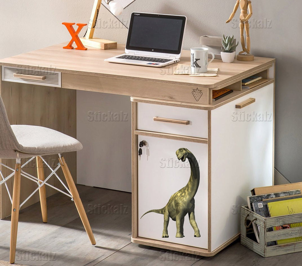 Dinosaur Full Color Decal, Diplodocus Full color sticker, wall art cn 019