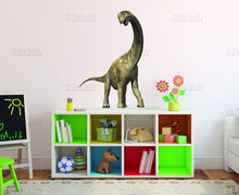 Load image into Gallery viewer, Dinosaur Full Color Decal, Diplodocus Full color sticker, wall art cn 019