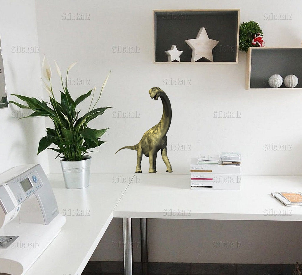 Dinosaur Full Color Decal, Diplodocus Full color sticker, wall art cn 019