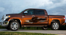 Load image into Gallery viewer, Customized Stickers, Car Decals for Men, Car vinyl full color tribal decal, American Flag Car Decal, Car wrap design for Pickups