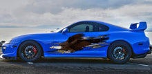 Load image into Gallery viewer, American Pride car graphics, Tribal racing stripes vinyl decal, vinyl full color Patriotic stickers, Decal for sport