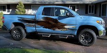 Load image into Gallery viewer, Customized Stickers, Car Decals for Men, Car vinyl full color tribal decal, American Flag Car Decal, Car wrap design for Pickups
