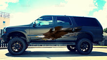 Load image into Gallery viewer, Customized Stickers, Car Decals for Men, Car vinyl full color tribal decal, American Flag Car Decal, Car wrap design for Pickups