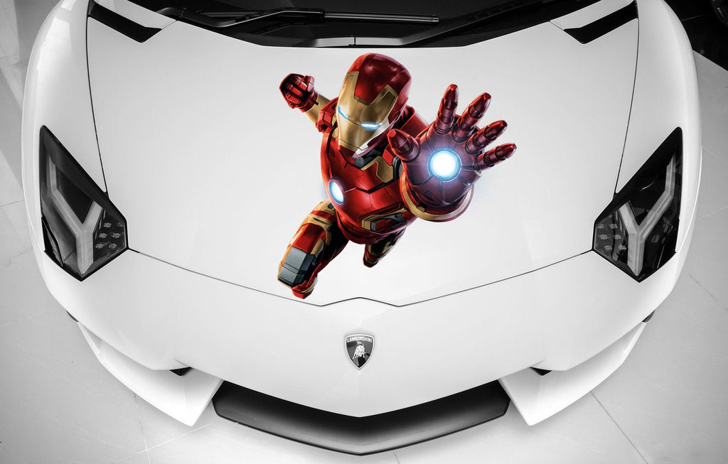 Ironman Full Color Decal, Ironman Full Color Sticker Tony Stark cn 149