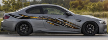Load image into Gallery viewer, 3D Tribal Car Sticker Wrap Ripped Metal, Full Color Car Vinyl Design, Wraps for Cars, Super Car Vinyl, Full color Car Decal Wrap