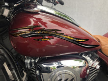 Load image into Gallery viewer, 3D Tribal Ripped Metal Racing Bike Vinyl Decal, Dirt Bike Wrap Vinyl, Motorcycle Vinyl Sticker, Sport Bike Decal, Motorcycle Stickers