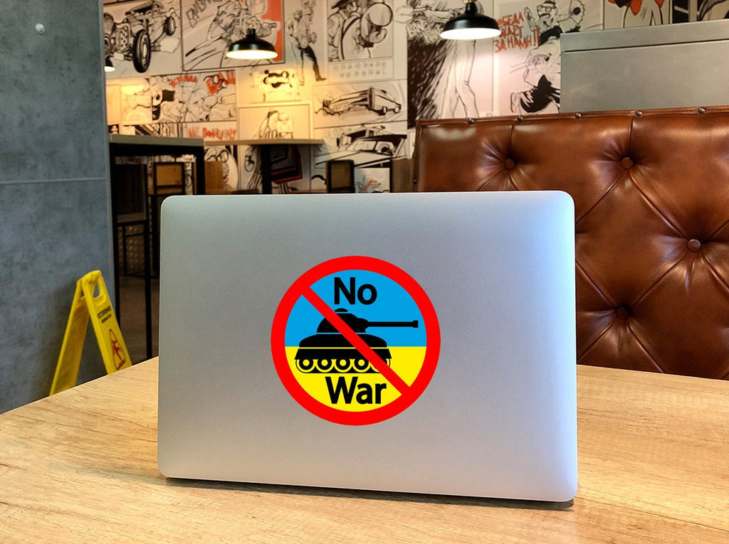 Stop War Car Decal, Stand for Ukraine Car Vinyl, Pray for Ukraine Car Vinyl Sticker, No War Car Decal, Support Ukraine Stickers