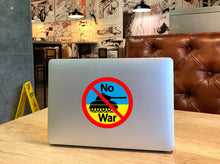 Load image into Gallery viewer, Stop War Car Decal, Stand for Ukraine Car Vinyl, Pray for Ukraine Car Vinyl Sticker, No War Car Decal, Support Ukraine Stickers