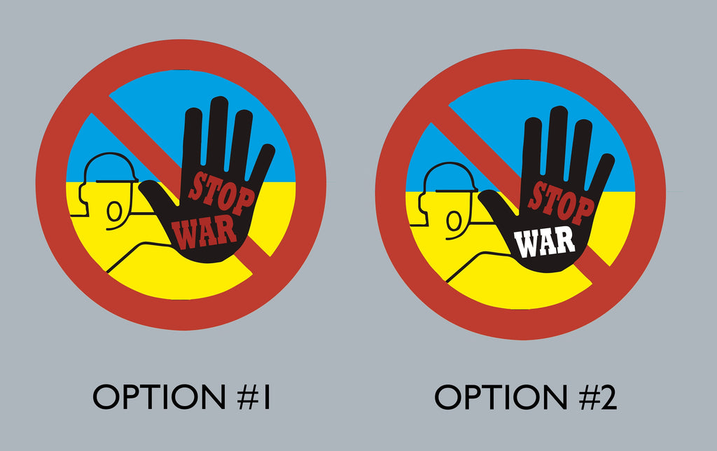 Stand for Ukraine Car Vinyl, Car Vinyl Decal Pray for Ukraine, Support Ukraine Decal, Stop War Car Sticker, No War Car Decal